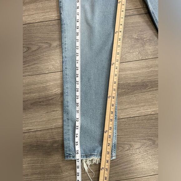 Women’s AGOLDE Riley High Rise Straight Crop Jeans Size 30 - Picture 5 of 11